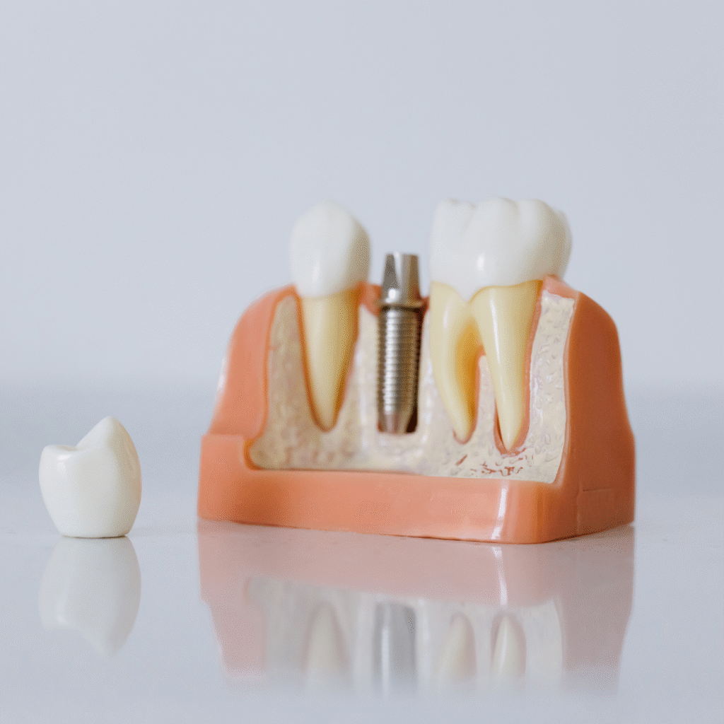 Dental Implanted tooth representation